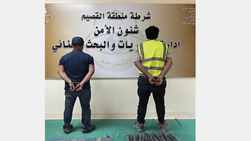 ضبط مقيمَيْن سرقا كابلات كهربائية من موقع تحت الإنشاء في بريدة