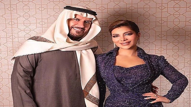 زوج أصالة يتغزل بها: أنت الجائزة جوزتي