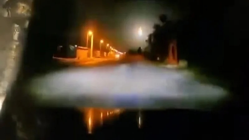 شاهد.. سقوط نيزك فجأة في الدوادمي 