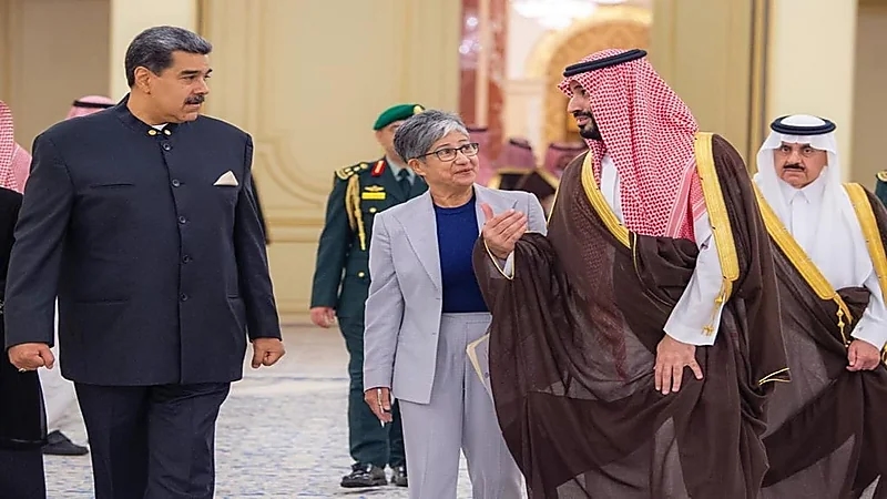 بالفيديو والصور.. ولي العهد يلتقي رئيس جمهورية فنزويلا في جدة