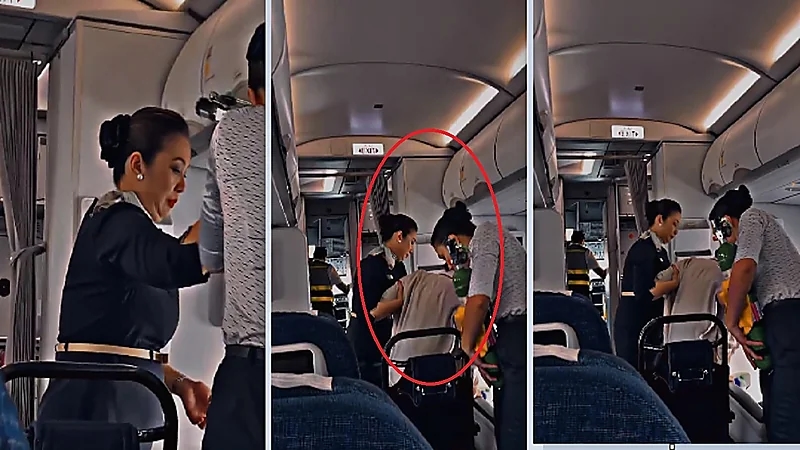 حالات إغماء في طائرة للخطوط الكويتية متجهة للدمام .. فيديو