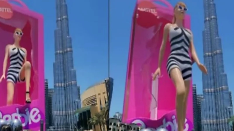 مشهد مُدهش لباربي في الشارع.. فيديو