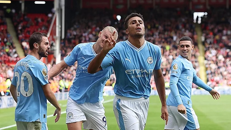 مانشستر سيتي يتغلب على شيفيلد يونايتد