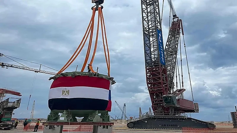 تركيب أول معدة نووية طويلة الأجل في مصر .. صور