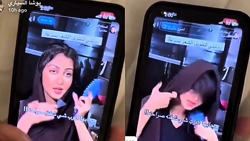 يوشا السياري تنتقد حجاب أختها أسماء .. فيديو