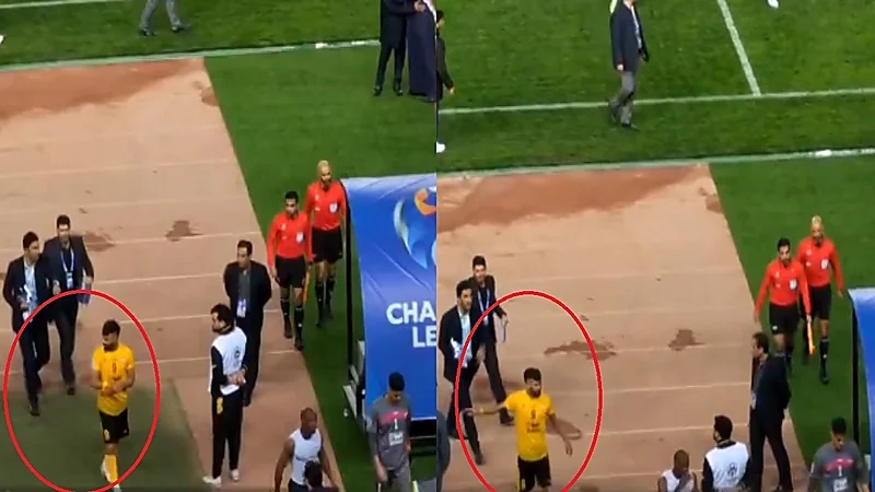 لحظة غضب لاعب سباهان بعد الخسارة أمام الهلال .. فيديو