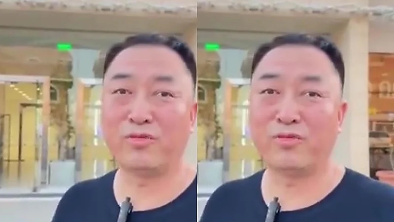 شاب صيني يتحدث عن زيارته لـ مسجد نموذجي في  ⁧المملكة   .. فيديو