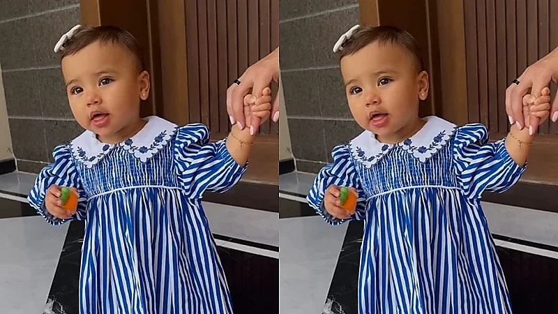 ابنة نيمار تتألق بالأزرق في أحدث ظهور .. فيديو