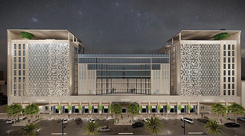 مشروع يحول معارض لفنادق عصرية على طريق المطار بالمدينة المنورة ..صور