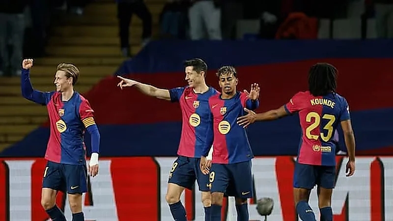 برشلونة يكتسح فالنسيا بسباعية ويقترب من الصدارة