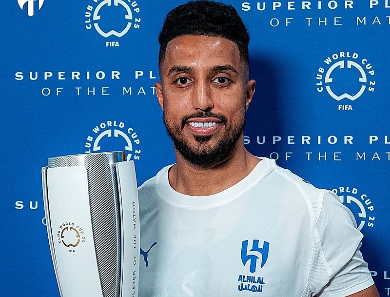 سالم الدوسري أفضل لاعب في مباراة الهلال وباتشوكا بعد هدفه الحاسم وتألقه اللافت