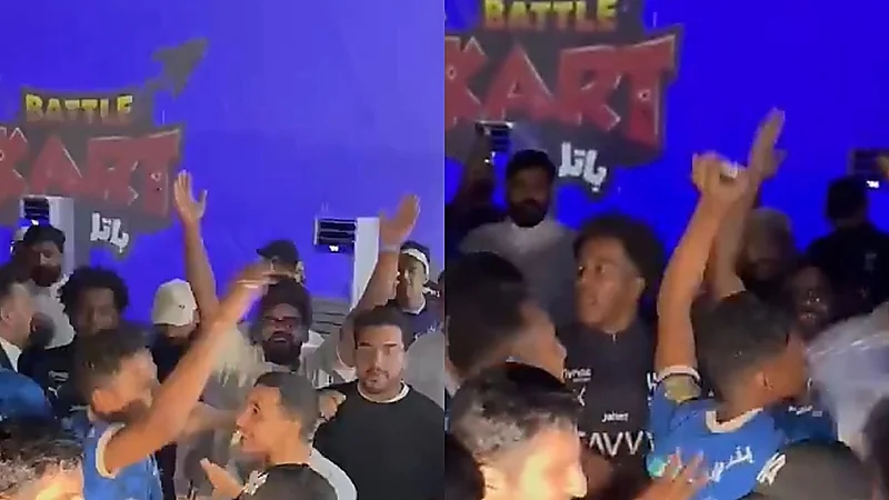 جماهير الهلال تعلن التحدي وتردد : هاتوا السيتي هاتوا السيتي .. فيديو