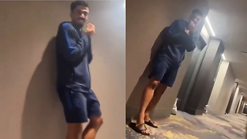 كنو يفزع لاجامي بطريقة مضحكة .. فيديو