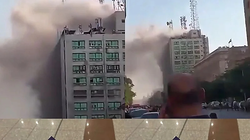 حريق سنترال رمسيس يتسبب في تأخير مئات الرحلات بمطار القاهرة .. فيديو