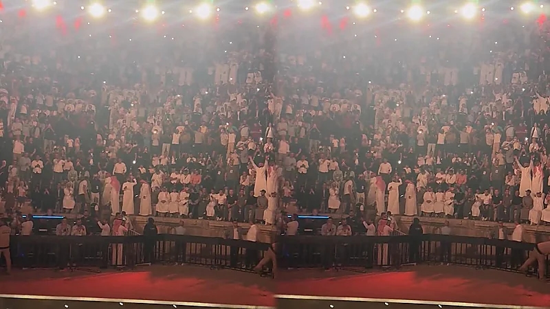 خالد عبد الرحمن يعلق على الفيديو العفوي الذي التقطه لجمهوره في مهرجان جرش..فيديو