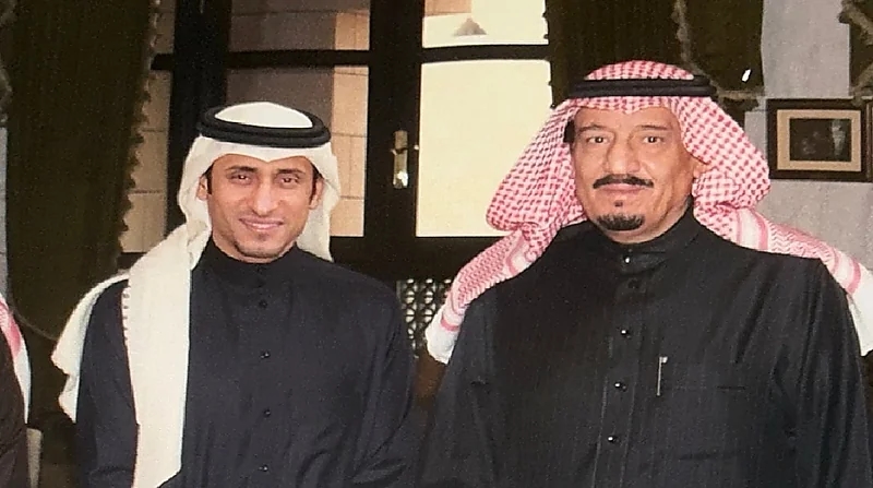 سامي الجابر معلقاً على صورة له مع الملك سلمان: مصدر إلهام وفخر