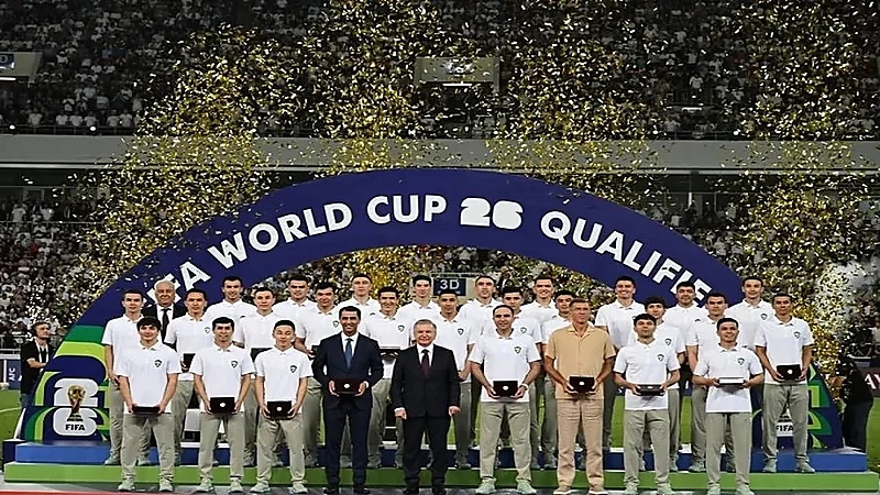 أوزبكستان تحقق إنجازاً تاريخياً وتتأهل لأول مرة إلى كأس العالم