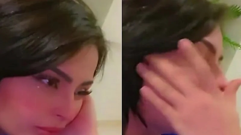 شاهد.. بدور البراهيم تبكي بسبب سلوكها بعد عملية النحت