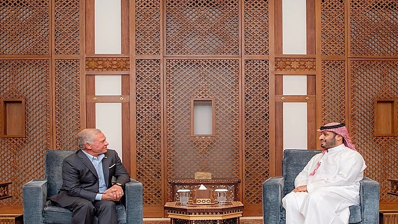 ولي العهد يستقبل ملك الأردن.. فيديو