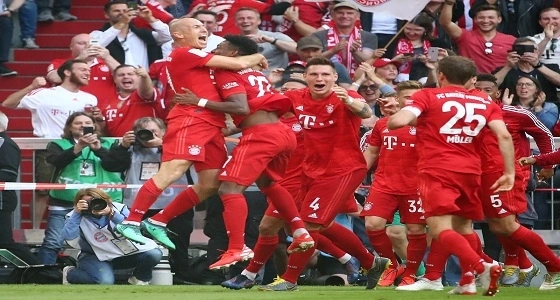 للمرة السابعة.. بايرن ميونخ يحرز لقب الدوري الألماني
