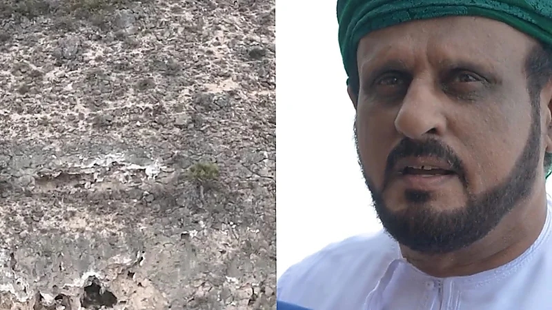 مرافق سعود القحطاني يروي تفاصيل سقوطه الأخير على جبل سمحان.. فيديو