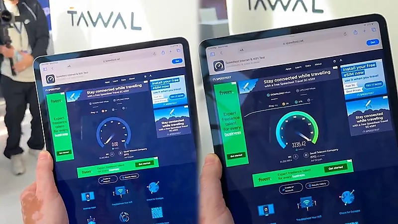 عبدالله السبع: سرعة الإنترنت في المملكة من خلال تقنية 5G ستصل إلى 3000 ميجا .. فيديو