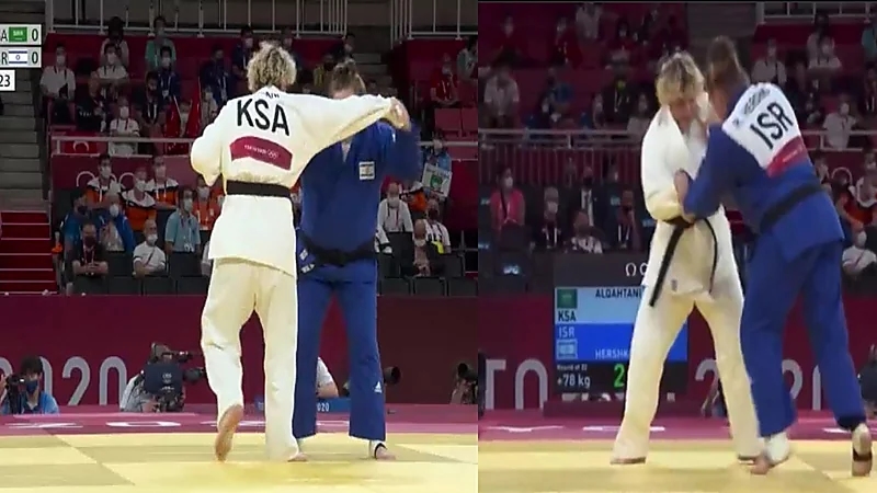 فيديو..تهاني القحطاني تخسر نزالها أمام نظيرتها الإسرائيلية