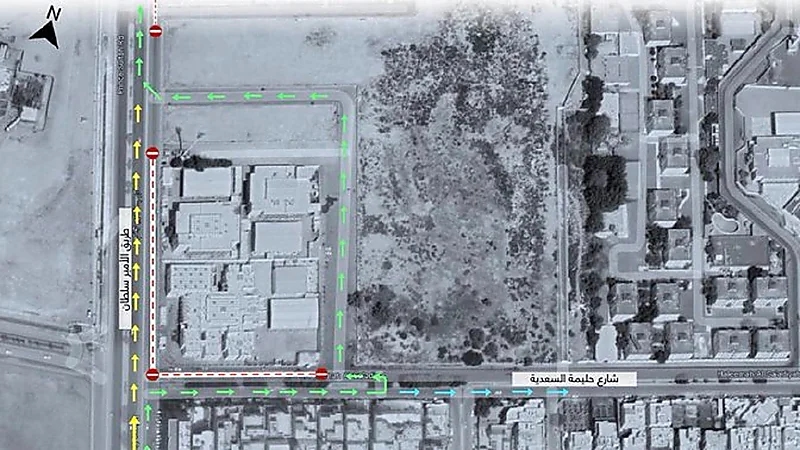 مرور جدة تغلق طريق الأمير سلطان جزئيا