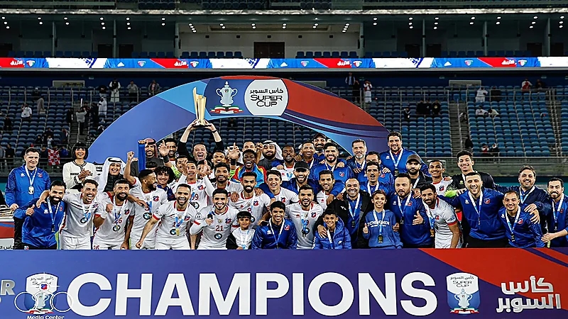 الكويت بطلاً لكأس السوبر