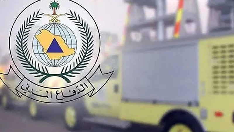 "مدني الليث" يخمد حريقًا اندلع في أعشاب وحشائش بمنطقة جبلية