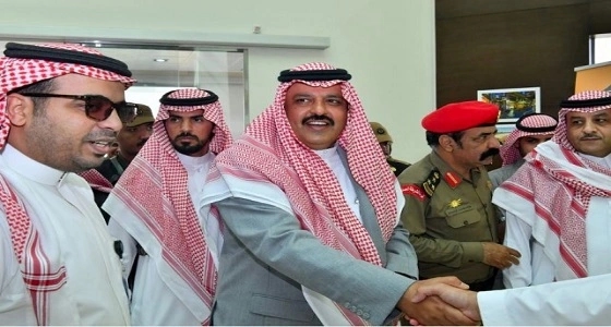 بالصور.. أمير حائل يزور المستشفى السعودي الألماني