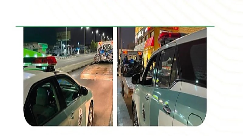 المرور يضبط 468 دراجة آلية مخالفة