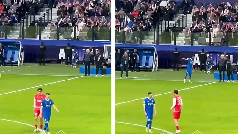 ردة فعل الحمدان تجاه صافرات الاستهجان ضد علي البليهي .. فيديو