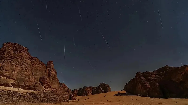 العُلا تحتضن فعالية لرصد زخة شهب البرشاويات في 12 أغسطس الحالي