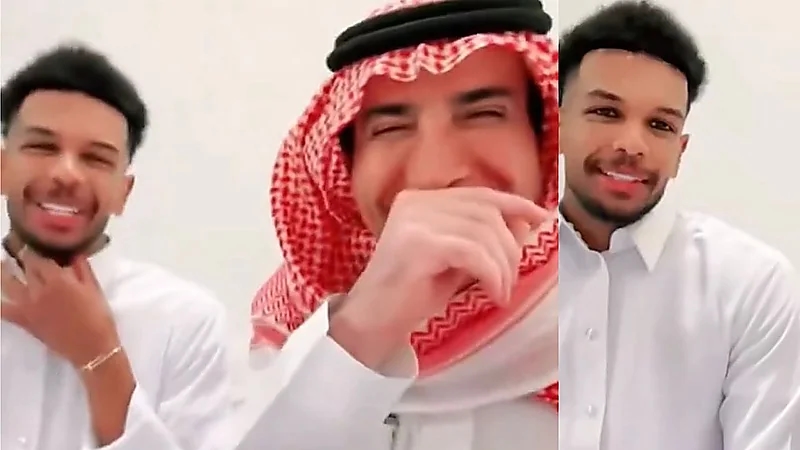 فايز المالكي يُمازح البليهي: ماتخلي حركاتك في الملعب .. فيديو