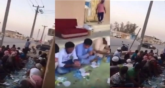 بالفيديو.. مفحط لا يحترم الصائمين لحظة الإفطار ويثير رعبهم
