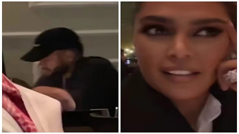 الفنانة وعد توثق لحظة مصادفتها نيمار بالمطعم.. فيديو