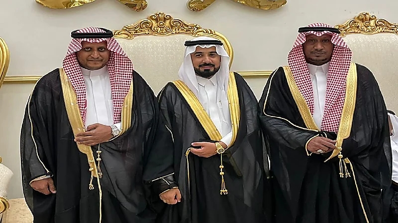 أسرة الحرابي تحتفل بزفاف ابنها مالك