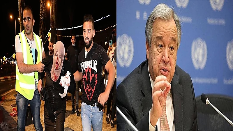 أمين عام الأمم المتحدة يحث إسرائيل على ضبط النفس