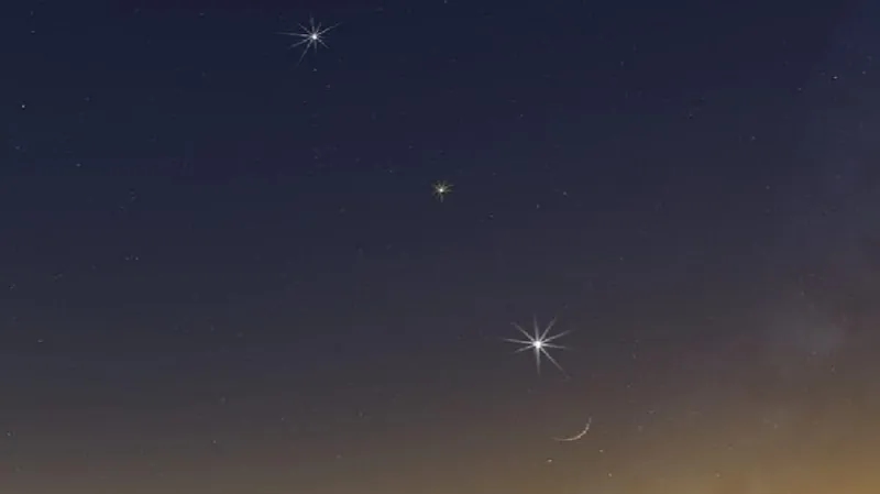 "فلكية جدة": القمر يزور 3 كواكب يمكن رؤيتهم بالعين المجردة