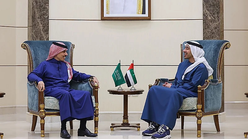 وزير الخارجية يلتقي وزير الخارجية الإماراتي