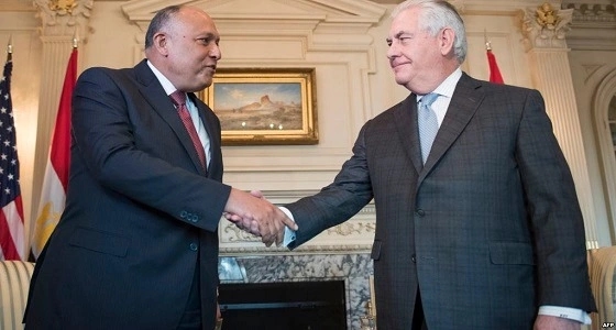 " تيلرسون " الالتزام الأمريكي مع مصر لمكافحة الإرهاب واضح