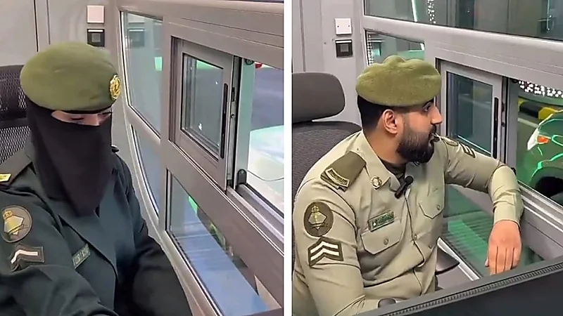 الجوازات تكثف جهودها على جسر الملك فهد في أول أيام عيد الفطر .. فيديو