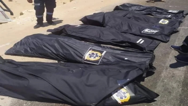 مصرع عائلة بالكامل في حادث على الطريق بمصر