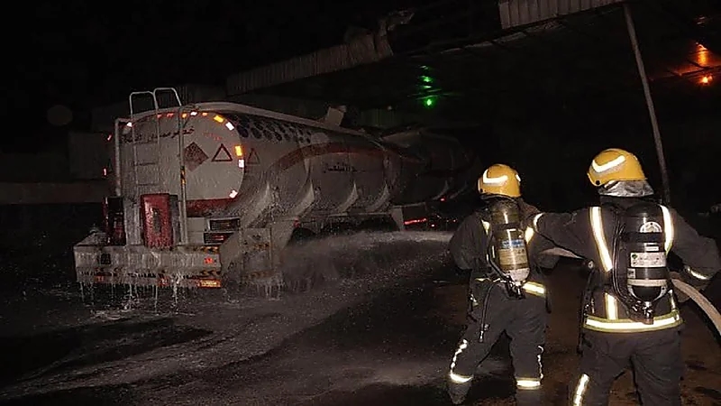 وفاة وإصابة في حادث وميض لحظي بتبوك