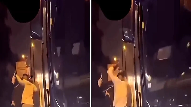 لعبة قراند في شوارع باريس .. فيديو