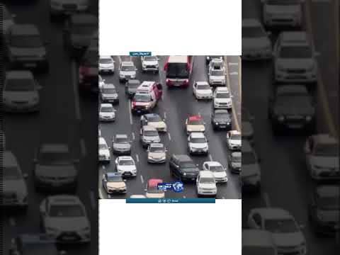 ذكاء في عبور عربة الاسعاف