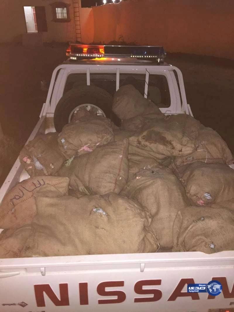 اﻹطاحة بـ 19 مخالفا وكميات من القات في حملة أمنية بالحشر