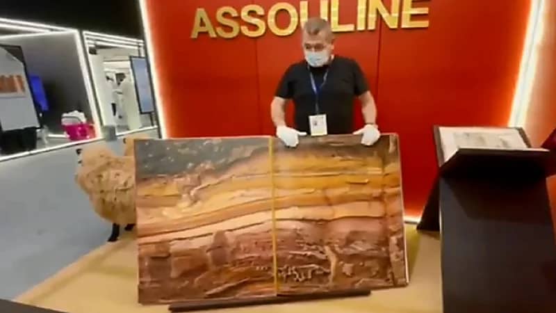 شاهد .. أضخم كتاب عن تاريخ العلا في معرض الرياض الدولي للكتاب