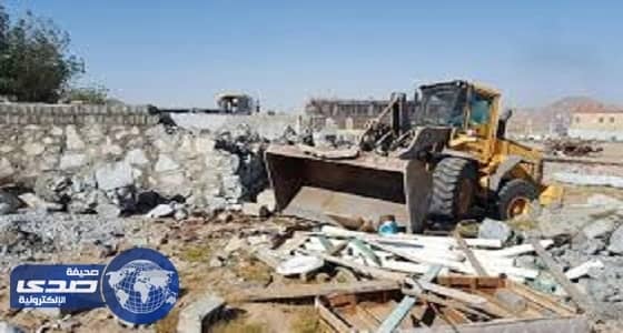 ضبط تعديات على أرضٍ حكومية دون سند بالمدينة المنورة